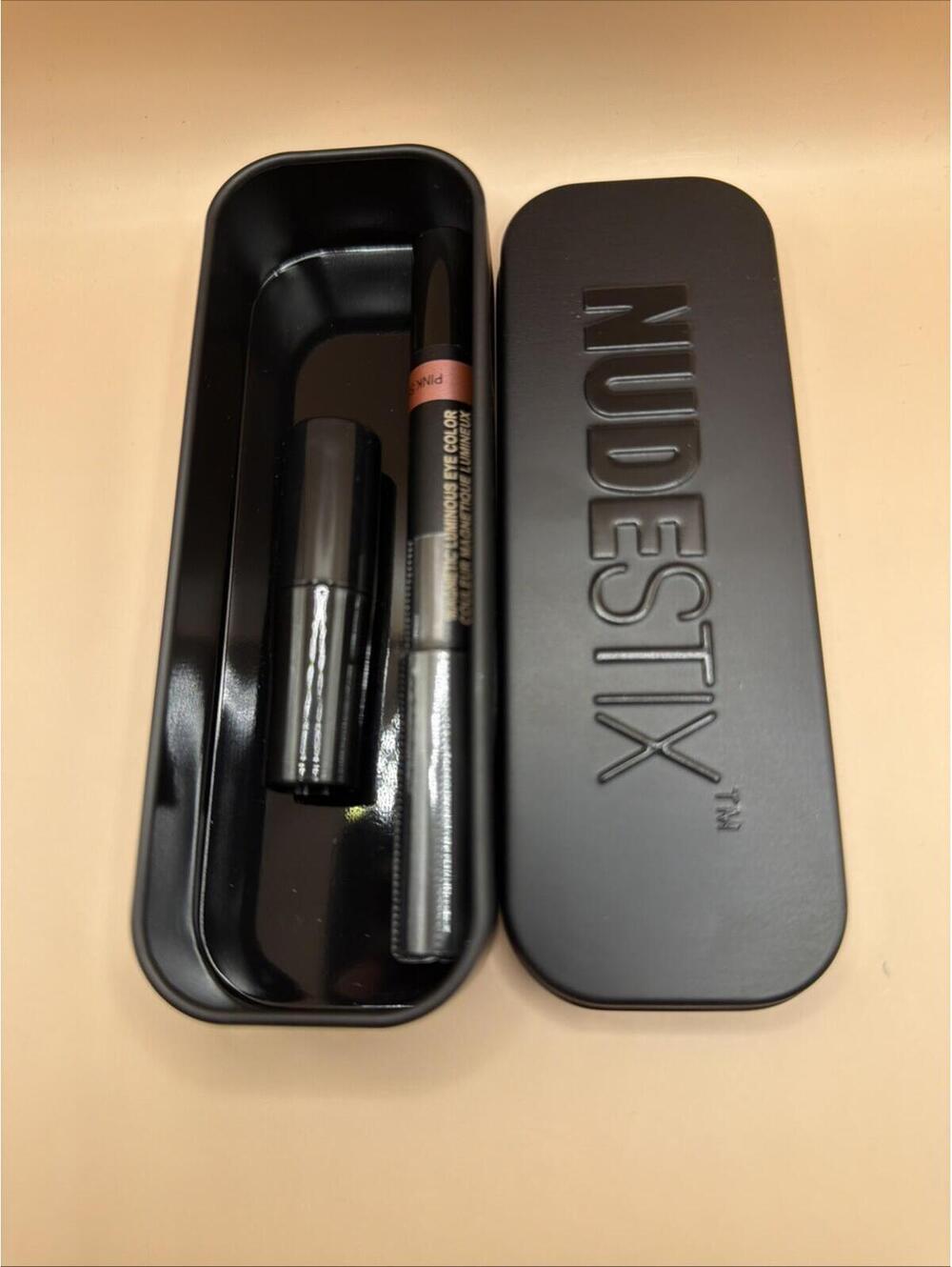 Nudestix Magnetic Luminous Eye Color 4in1 Cream Eyeshadow Stick Pink Seychelles